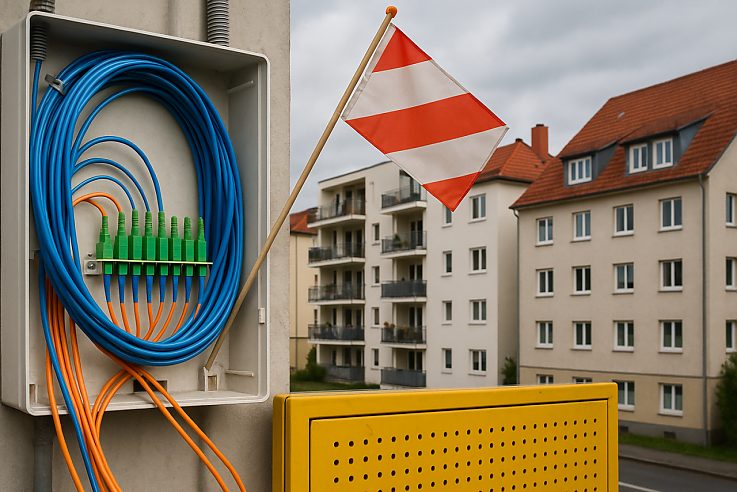 Foto Die digitale Zukunft Deutschlands h�ngt entscheidend am Glasfaserausbau. Ob Homeoffice, Streaming oder die Digitalisierung des Mittelstands � ohne schnelles Internet kommt weder die Wirtschaft noch die Gesellschaft voran. In Biberach an der Ri� zeigt sich das deutlich: Unternehmen, Studierende und Familien sind gleicherma�en auf leistungsf�hige Netze angewiesen. Mit einer neuen Regelung will die Bundesregierung den Ausbau beschleunigen: Mietsh�user sollen verpflichtend mit Glasfaser ausgestattet werden. Doch w�hrend die Politik von einer gro�en Chance spricht, hagelt es aus der Wohnungswirtschaft und von Netzbetreibern Kritik. Was bedeutet diese Pflicht f�r Biberach � und welche Chancen und Risiken ergeben sich f�r Eigent�mer, Mieter und Investoren?<br>