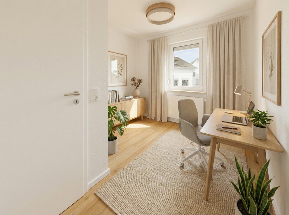 Einrichtungsvorschlag B�ro Reiheneckhaus Memmingen