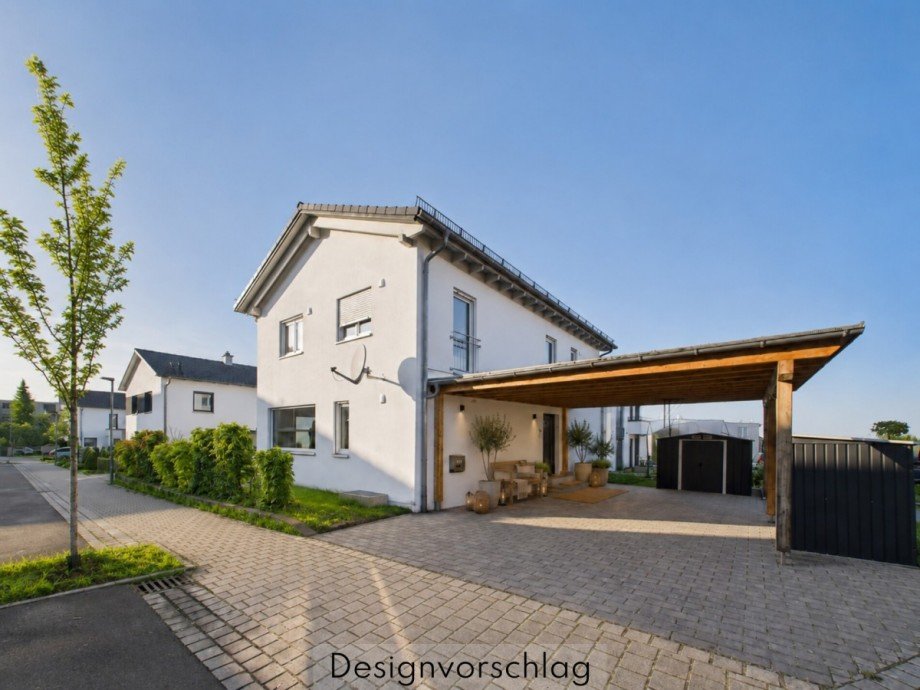 Au�enansicht Einfamilienhaus Erbach