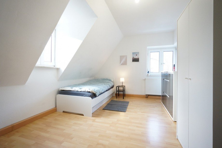 Zimmer 2 Dachgeschosswohnung Kempten