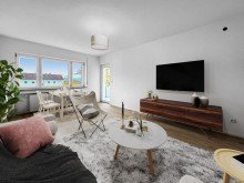 Einrichtungsvorschlag Wohn- und Essbereich **Nach einer Woche verkauft!** Attraktive 2-Zimmer-Wohnung mit sonnigem Balkon in ruhiger und zentrumsnaher Lage von Laupheim!