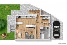 Grundriss EG **Nach vier Wochen verkauft** - Ihr neues Zuhause f�r die ganze Familie in Memmingen!