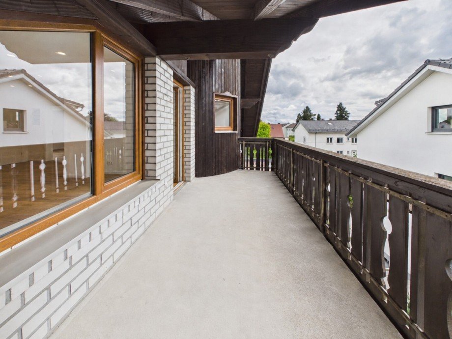 Balkon Dachgeschosswohnung Wei�enhorn
