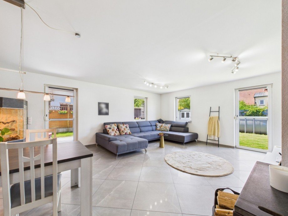 Wohn- Ess- und Kochbereich Bungalow Wei�enhorn