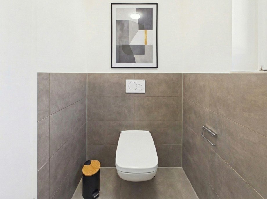 G�ste WC Etagenwohnung Mittelbiberach