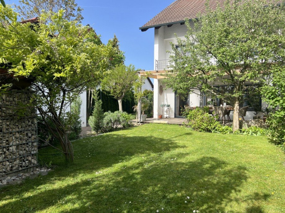 Garten Doppelhaush�lfte Babenhausen