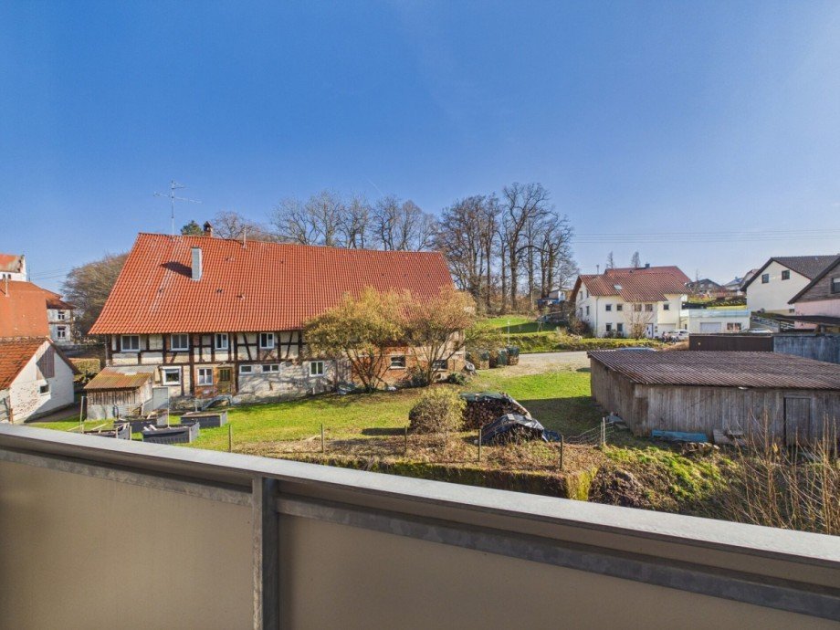 Aussicht Etagenwohnung Mittelbiberach