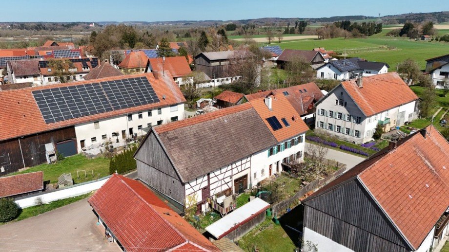 Luftbild Einfamilienhaus Kettershausen / Zaiertshofen