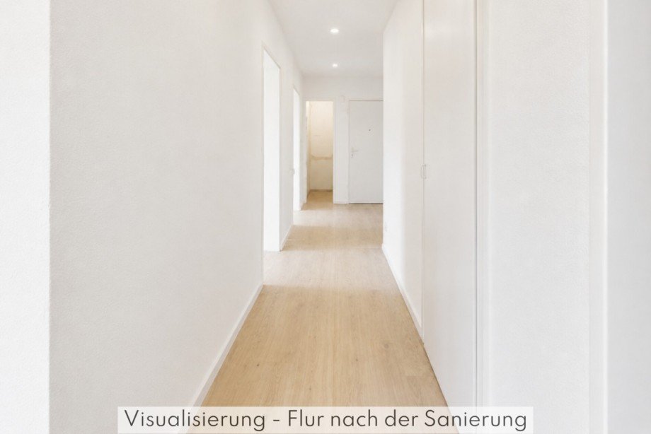 Visualisierung Flur Etagenwohnung Biberach