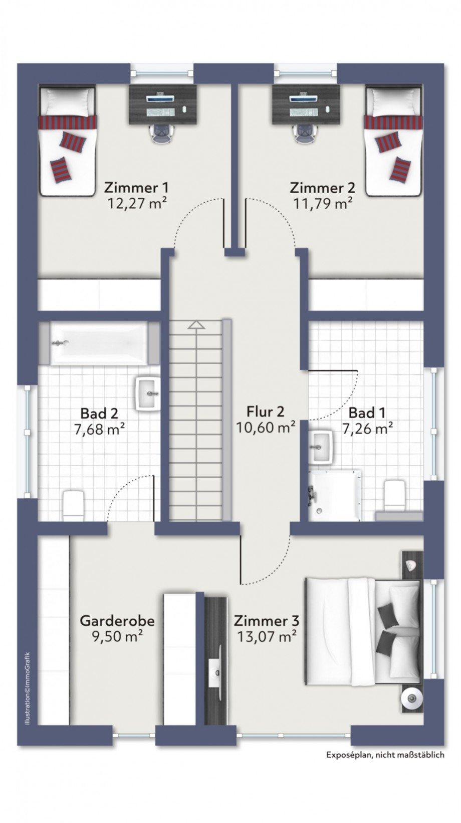Obergeschoss Einfamilienhaus Boos