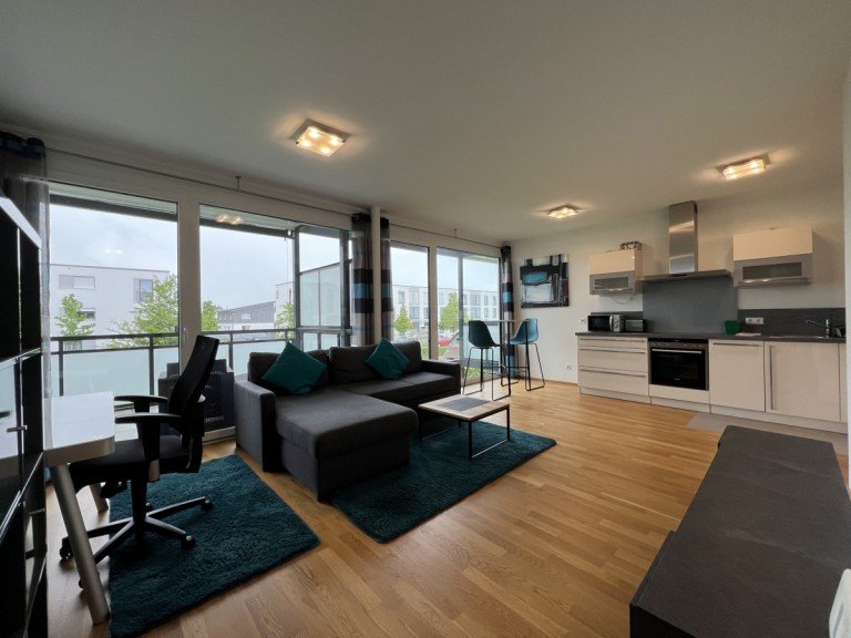 Wohnbereich Biberach an der Ri� Etagenwohnung M�blierte 2-Zimmer-Wohnung mit sonnigem Balkon und TG-Stellplatz im Talfeld-S�d!