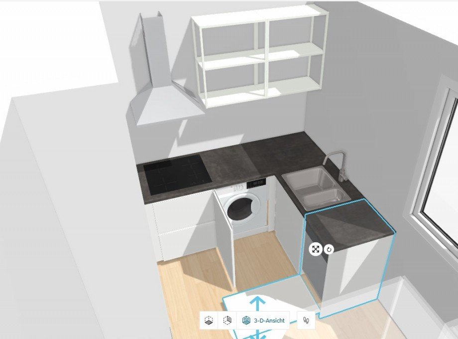 K�chenplanung Etagenwohnung Senden