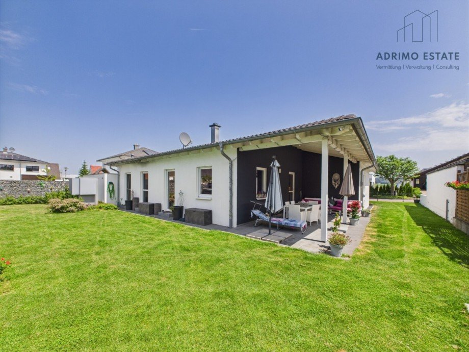 Gartenansicht Bungalow Wei�enhorn