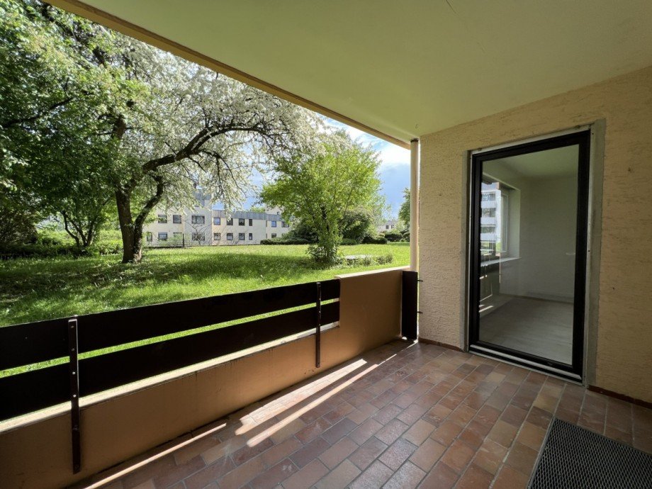 Balkon Erdgeschosswohnung Biberach