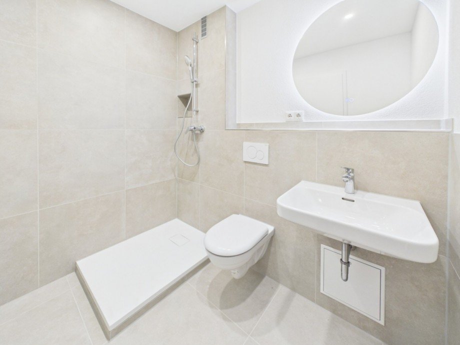 Badezimmer Etagenwohnung Biberach an der Ri�