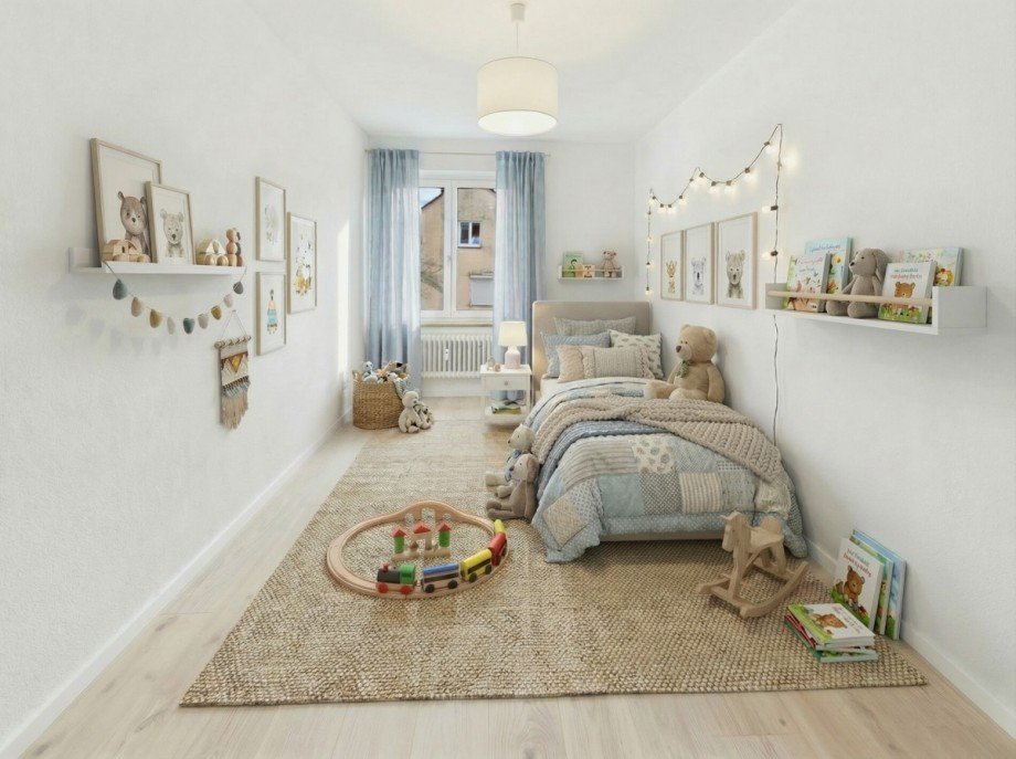 Kinderzimmer Einrichtungsvorschlag Etagenwohnung Biberach an der Ri�