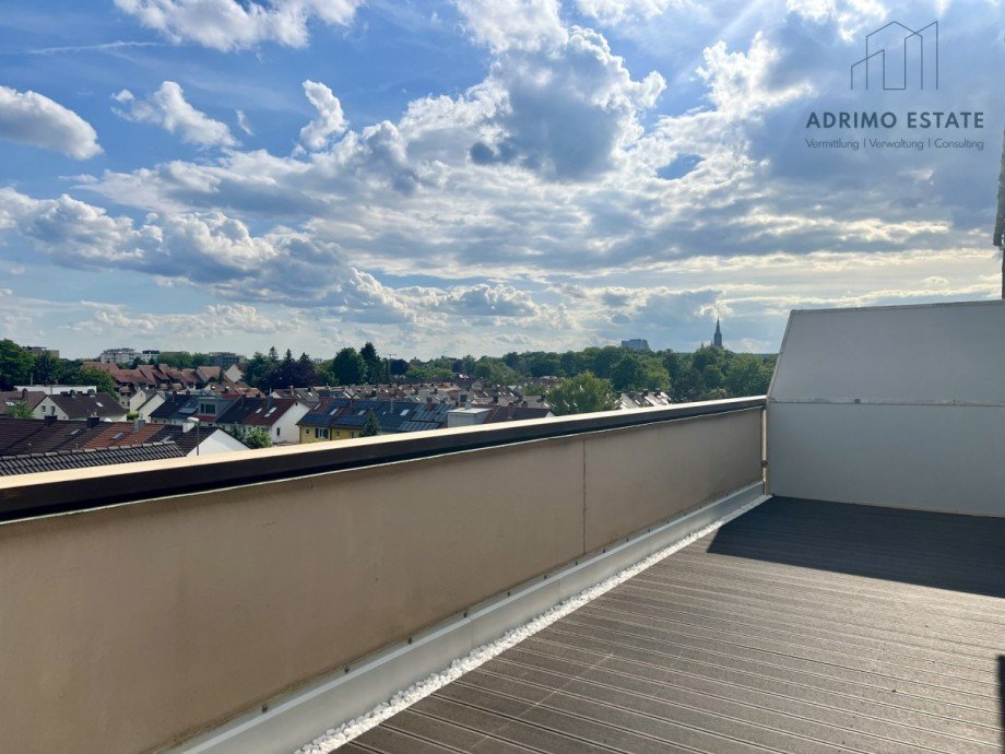 Terrasse Wohnbereich Penthousewohnung Neu-Ulm / Offenhausen