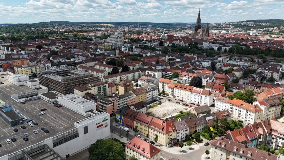 Luftbild Etagenwohnung Neu-Ulm