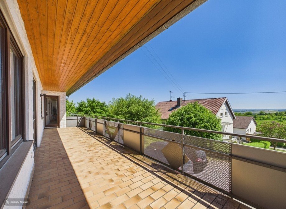 Balkon Einfamilienhaus Riedlingen / Pflummern
