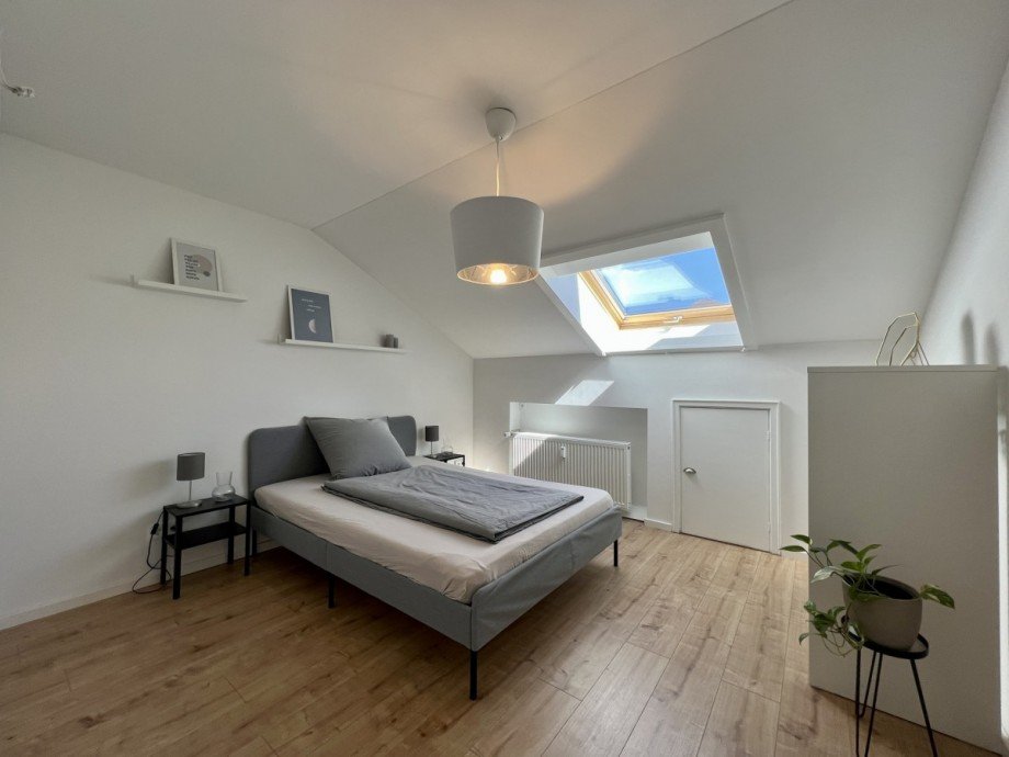 Schlafzimmer 2 Dachgeschosswohnung Bad Hindelang