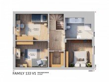 Dachgeschoss **Verkauft** Freistehendes Neubau-Einfamilienhaus in KfW-40 Bauweise in Illertissen-Au!