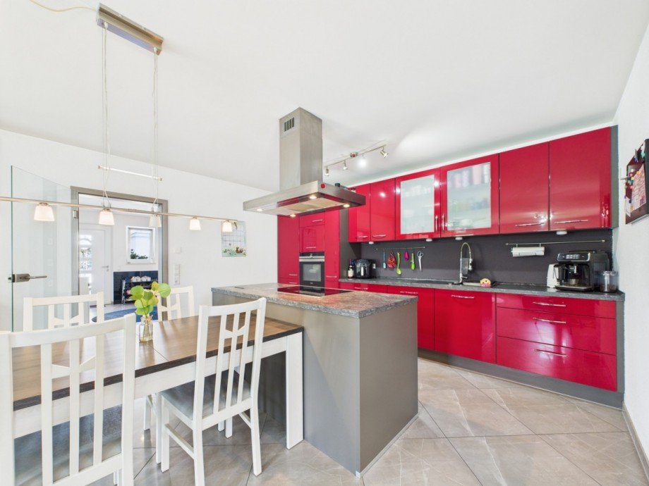 Wohn- Ess- und Kochbereich Bungalow Wei�enhorn
