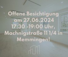 Offene BT MM 27.06 **Nach 10 Wochen verkauft!** Moderne und helle 3-Zimmer-Wohnung mit sonniger Loggia in ruhiger Lage!