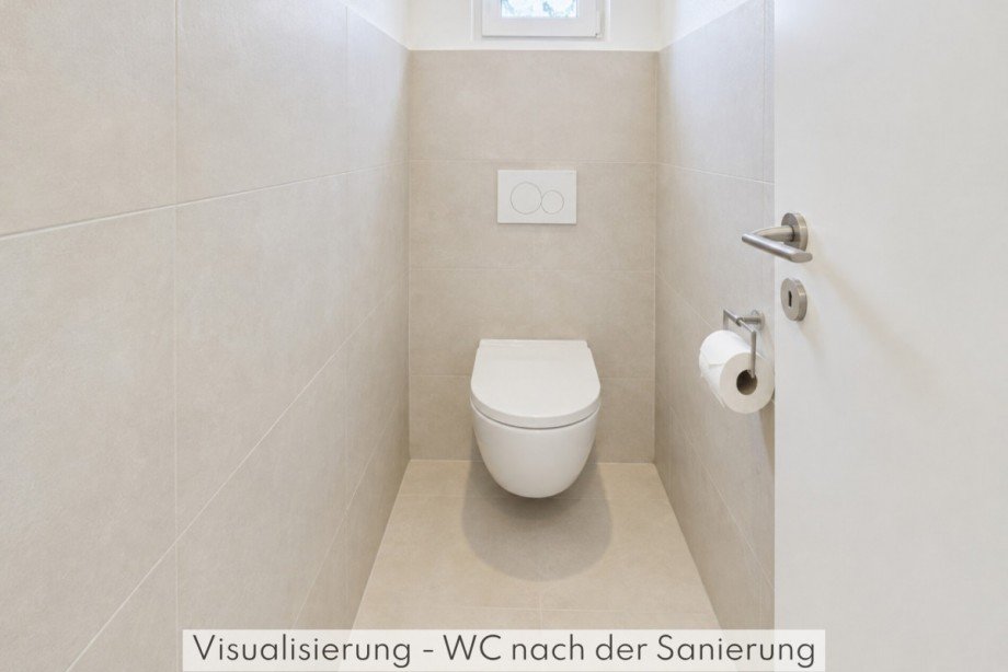 Visualisierung WC Etagenwohnung Biberach