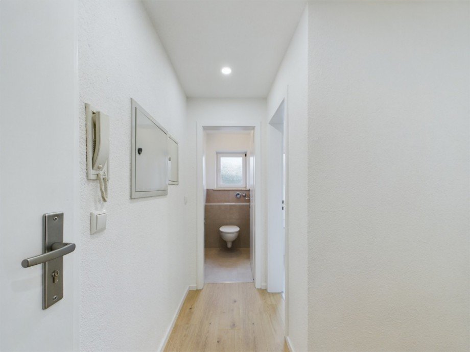 Flur Bad-WC Etagenwohnung Biberach