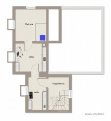 Untergeschoss **Nach einer Woche verkauft!** Mehrgenerationenhaus mit Gestaltungspotenzial in zentraler und ruhiger Lage von Wei�enhorn!