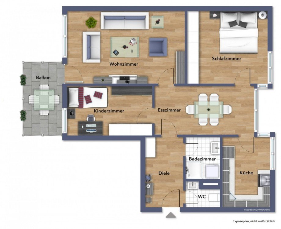 Grundriss Etagenwohnung Kaufbeuren