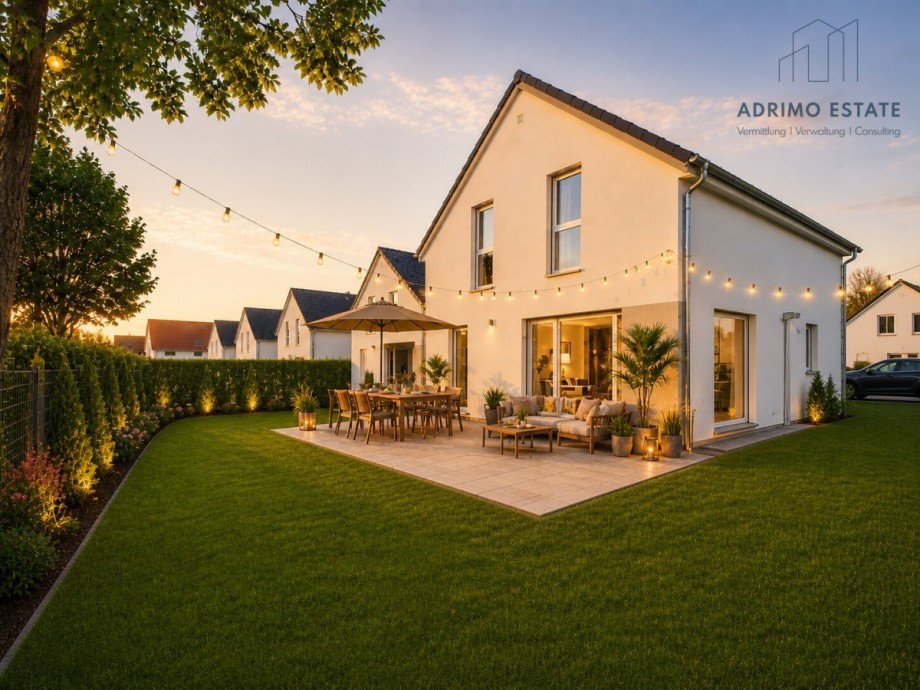 Garten (Gestaltungsvorschlag) Einfamilienhaus Illertissen