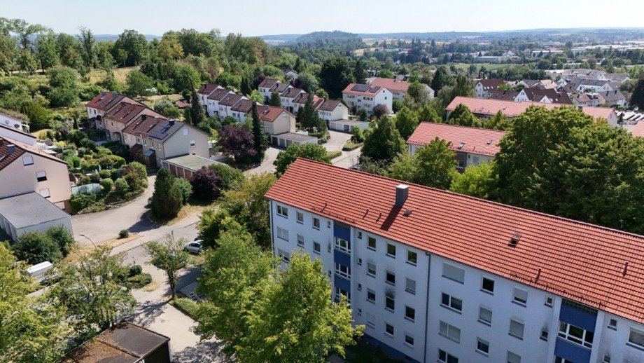 Luftbild Etagenwohnung Biberach
