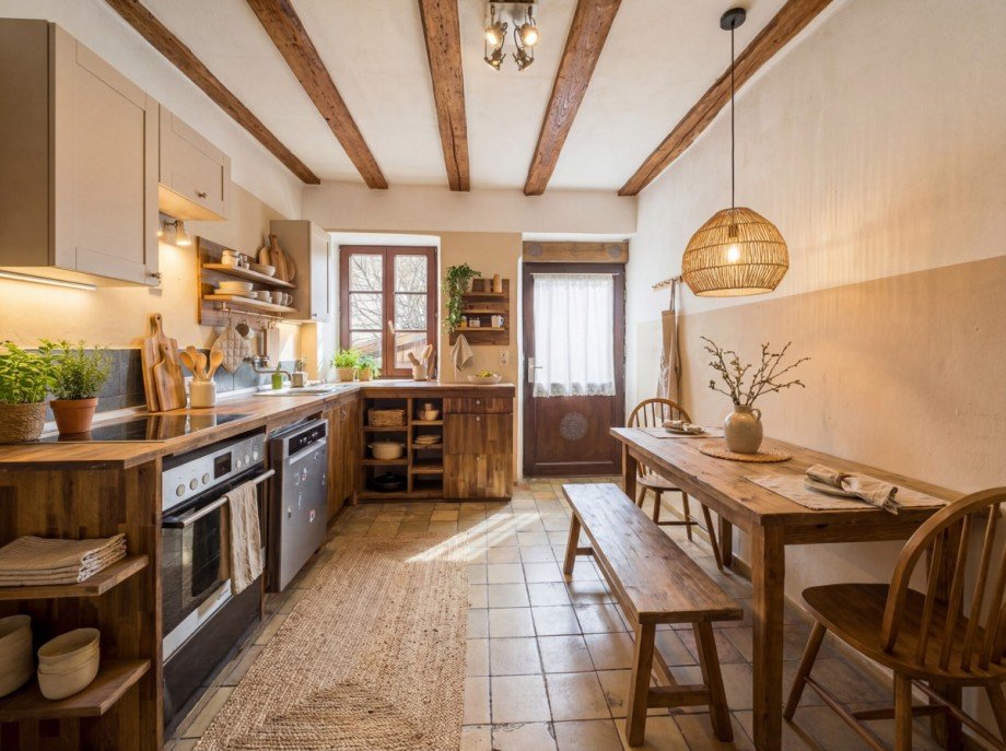 Gestaltungsvorschlag Kochbereich Einfamilienhaus Kettershausen / Zaiertshofen