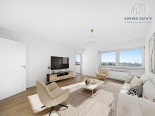 Wohnbereich Einrichtungsbeispiel **Nach einer Woche verkauft!** �ber den D�chern von Laupheim! Moderne 3-Zimmer-Wohnung mit sonnigem Balkon und Garage!