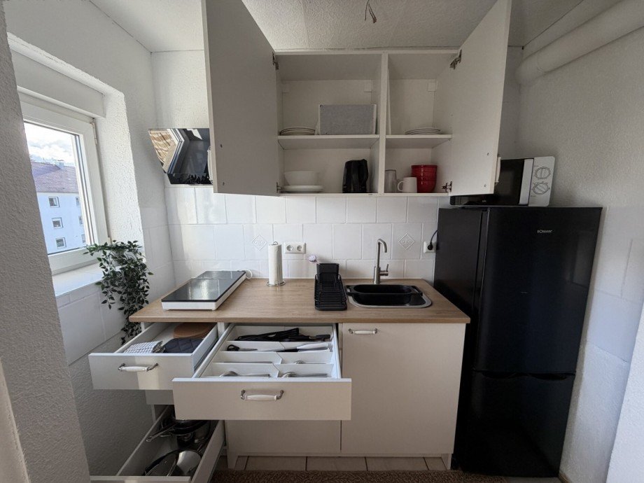 K�chenausstattung Linkes Zimmer Etagenwohnung V�hringen