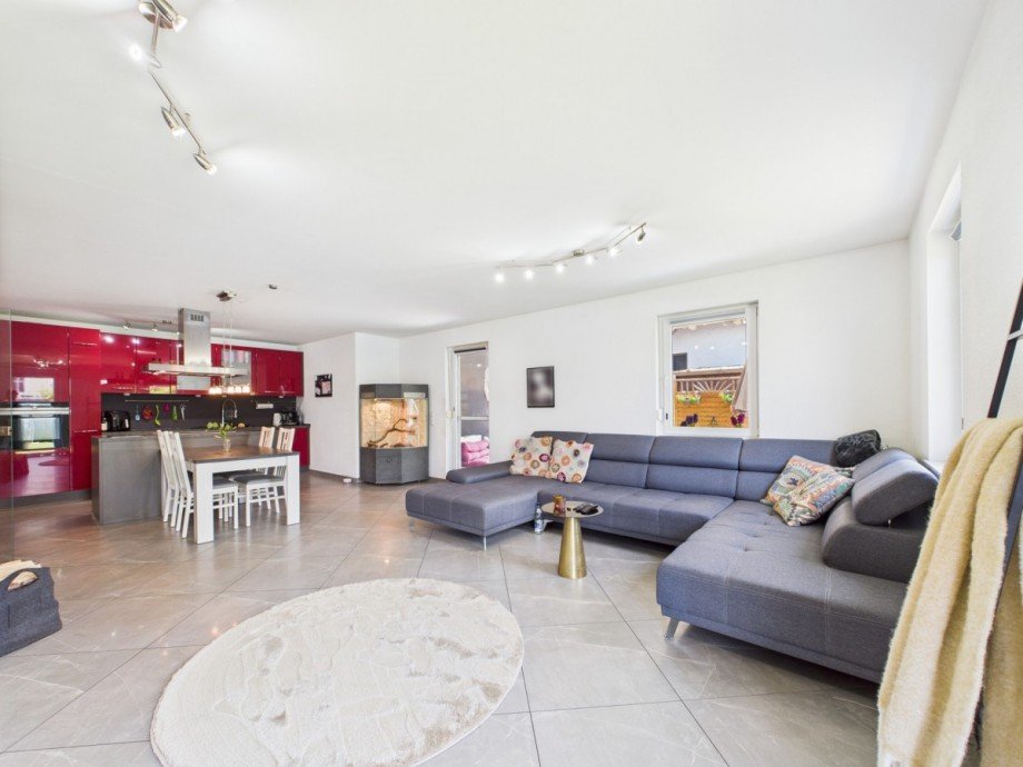 Wohn- Ess- und Kochbereich Bungalow Wei�enhorn