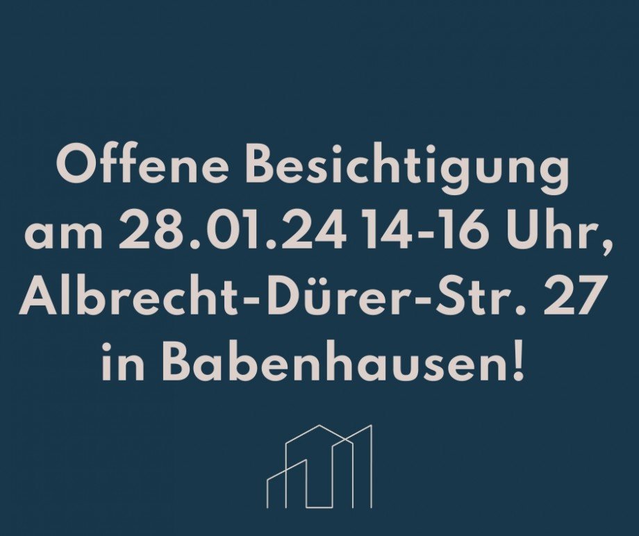 Offene Besichtigung Doppelhaush�lfte Babenhausen