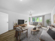 Einrichtungsvorschlag Wohnbereich **Nach zwei Wochen vermietet!** Attraktive 3-Zimmer-Wohnung mit Balkon und TG-Stellplatz in zentrumsnaher Lage!