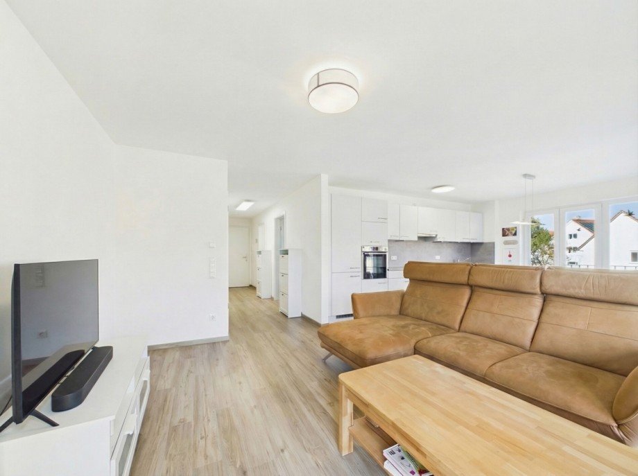 Wohn,- Ess- & Kochbereich (3) Etagenwohnung Mittelbiberach