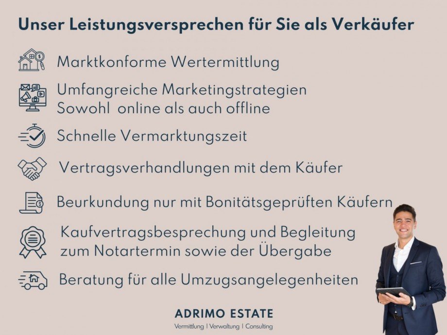 Unser Leistungsversprechen f�r Sie als Verk�ufer Einfamilienhaus Boos