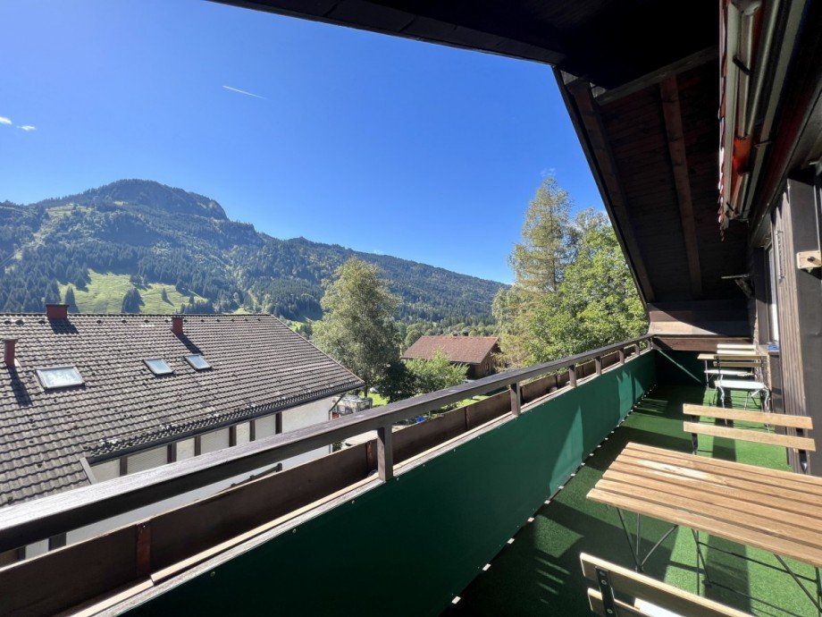 Balkon Dachgeschosswohnung Bad Hindelang