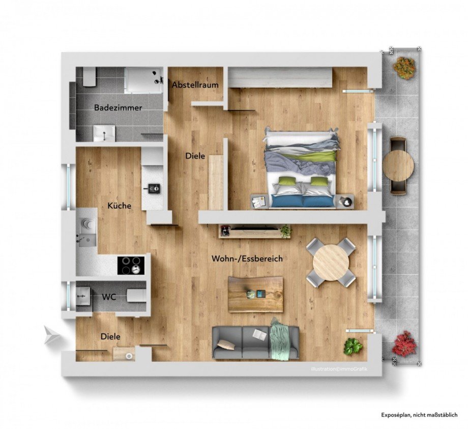 Grundriss Etagenwohnung Senden
