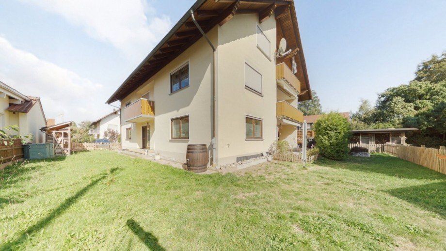 Garten Erdgeschosswohnung Rot an der Rot