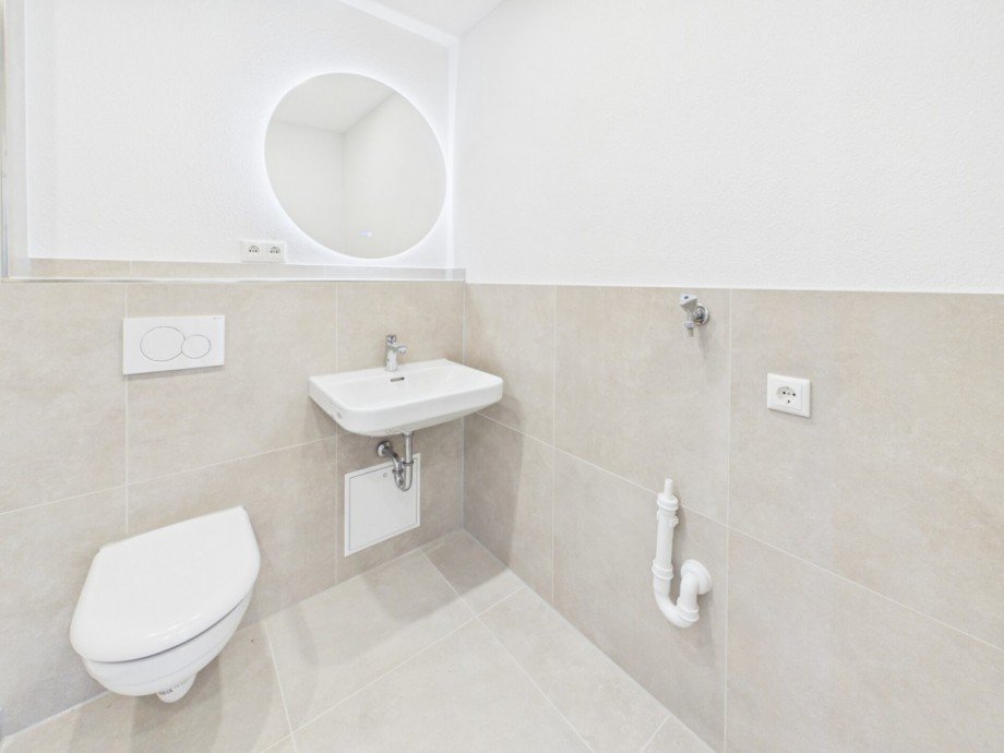 Badezimmer Etagenwohnung Biberach an der Ri�