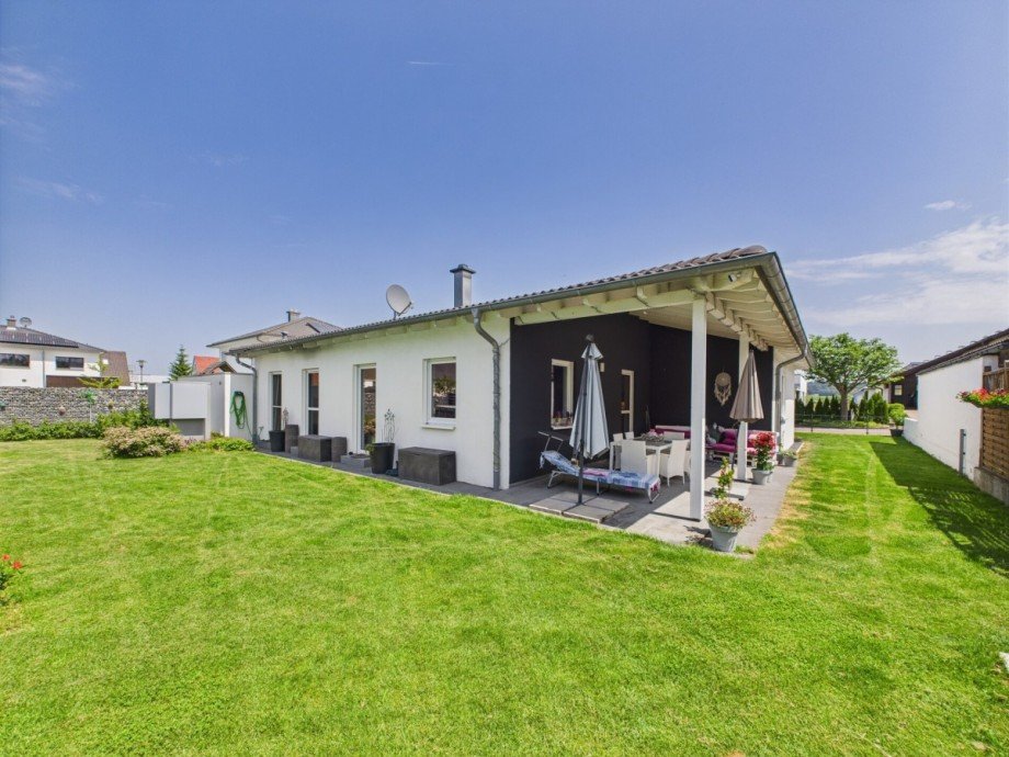 Gartenansicht Bungalow Wei�enhorn