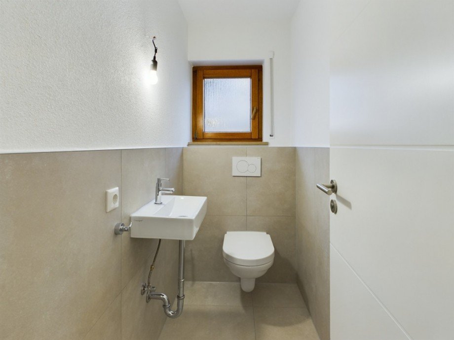 Obergeschoss_WC Etagenwohnung Bellenberg