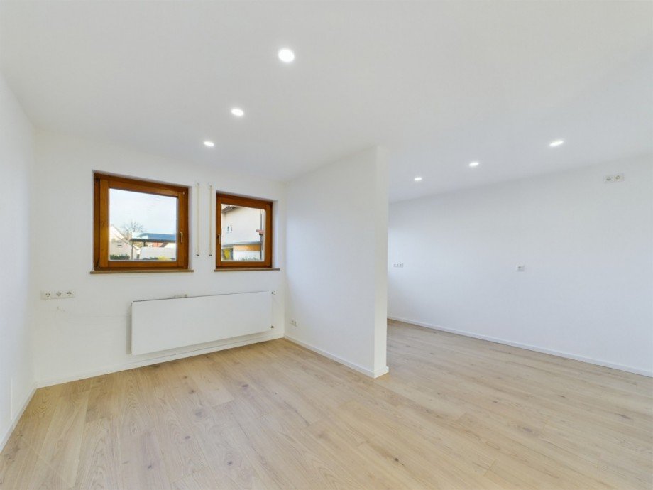 Erdgeschoss_Ess und Kochbereich Erdgeschosswohnung Bellenberg