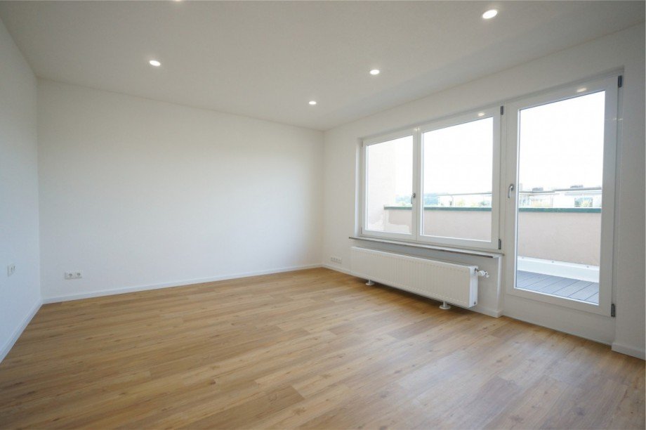 Schlafbereich Penthousewohnung Neu-Ulm / Offenhausen