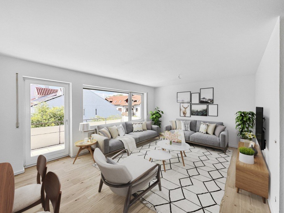 Wohnbereich Etagenwohnung Immenstaad am Bodensee